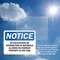 Signmission No Solicitation Or Distribution OSHA Notice Sign, Plastic, 14in W x 10in L, 2PK OS-2PACK-NS-P-1014-L-16195 - alternate 2